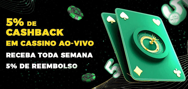 Promoções do cassino ao Vivo AA1 COM